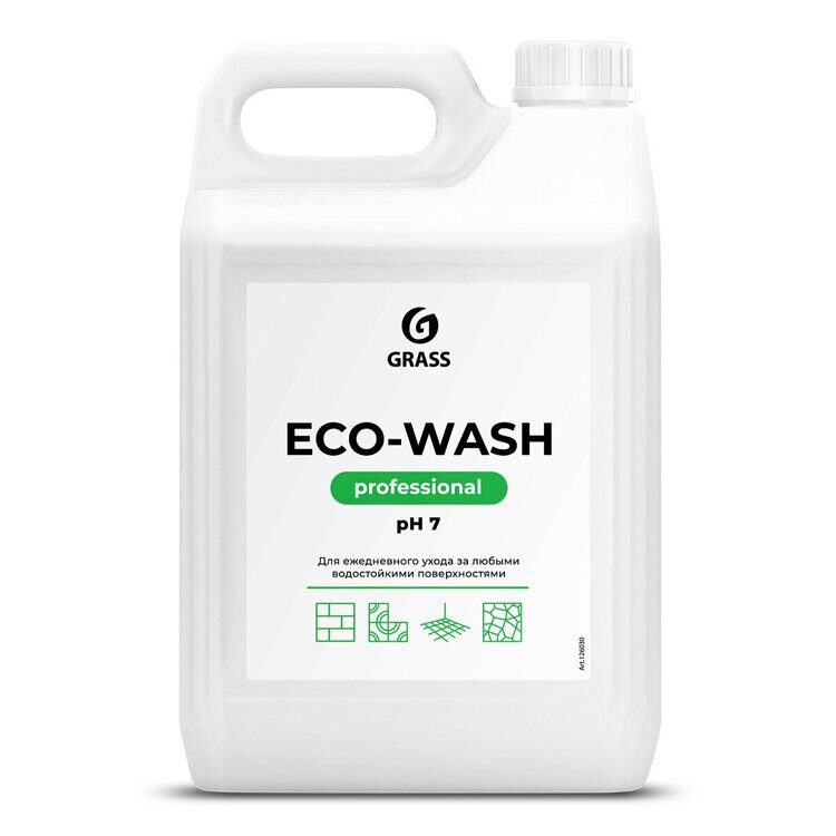 GRASS Eco-Wash Средство моющее универс. для всех поверхностей канистра 5 кг, шт., 126030