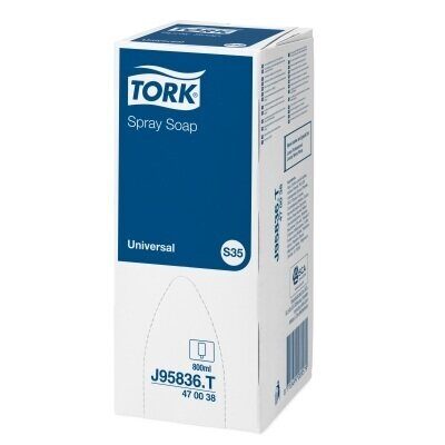 Tork Universal мыло-спрей для рук ежедневного использования Система S35/. 470038 (Lotus J95836) Tork Universal мыло-спрей для рук ежедневного использования Система S35/. 470038 (Lotus J95836)