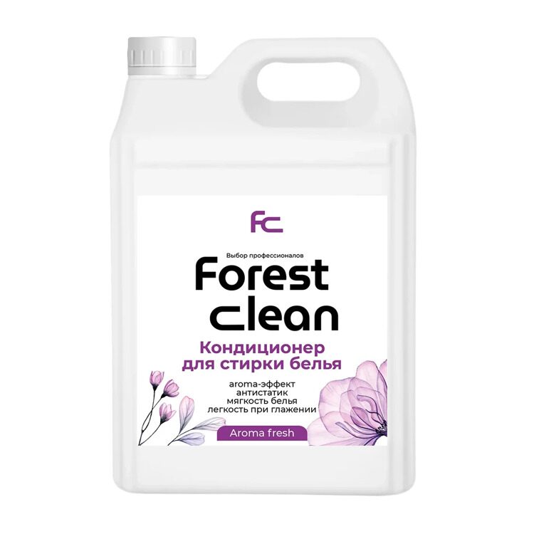 Forest clean, Кондиционер для белья "Aroma fresh", арома-эффект/ антистатик, 5 л, шт., 942264 (979)