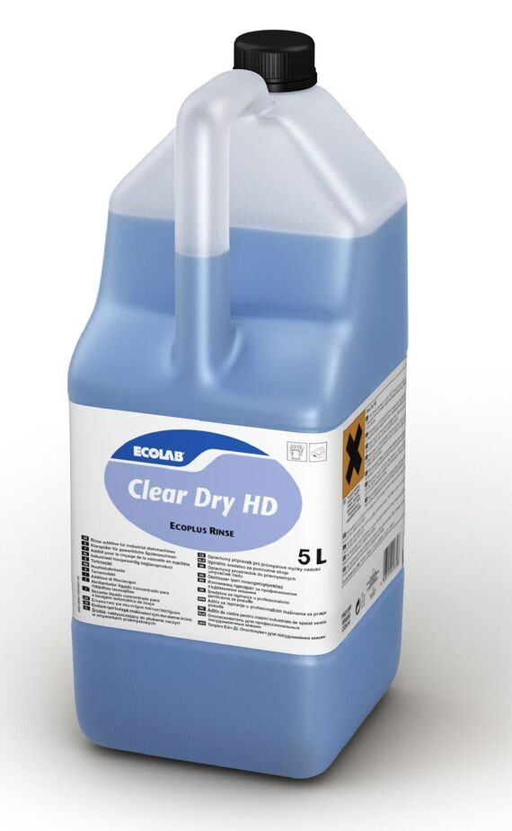 CLEAR DRY HD Жидкий кисл. опол-ль для исп. в п/м для воды средней жест. 5л, шт, 429220502